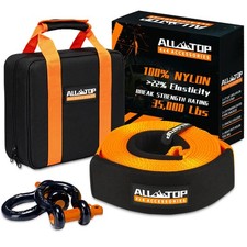 All-top Heavy Duty Tow Strap Recovery Kit 3 Inch X 20ft 35000lbs 100 Nylon All-top Heavy Duty Tow Strap Recovery Kit 3 Inch X 20ft 35000lbs 100 Nylon