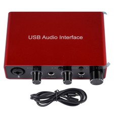 USB Audio Interface Gen 3 for Recording Songwriting Podcasting in Real-Time