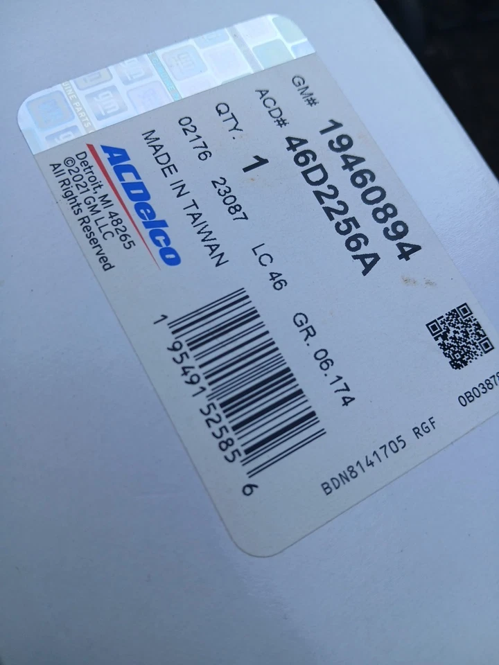 Acdelco 46D2256A 前下悬架球接头组件 — 第 2/3 张图片