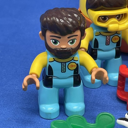 Lego Duplo Submarine Adventure Set 10910 For Parts 3 Figures Sub Replacement - Picture 10 of 18