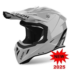 Airoh Aviator Ace 2 Motorcycle MX Motocross Helmet Gloss Cement Grey