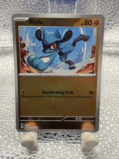 RIOLU - 76/132 Mega Evoluzione - NM - Reverse Holo Common - Carta Pokémon TCG