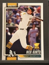 2026 Topps Series 1 - Base Player Number Variations Nick Kurtz #97