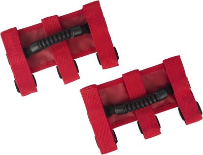 Rugged Ridge 13505.03 Ultimate Grab Handle Kit, Red; 55-Current Jeep CJ/Wrangler