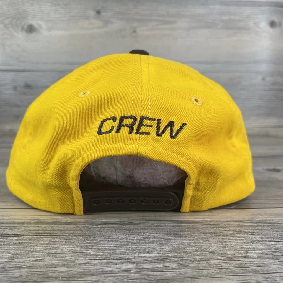 Vintage M&Ms NASCAR Hat Cap Snapback Ernie Irvan PIT CREW ISSUE 36 MB2 Racing - Image 2 of 4