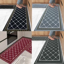 Kitchen Mat [2 PCS] Cushioned Anti-Fatigue Non-Skid Rug Stand Mat 50*80+50*120cm