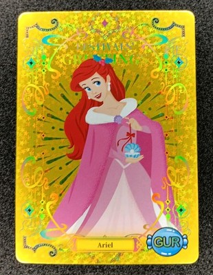 2024 Kakawow Disney Festivals Joy Edition Ariel Festival Greetings Gold SP