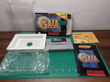 Illusion of Gaia (Super Nintendo SNES, 1994) Cart Box Manual Map
