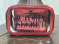Victoria's Secret Signature Trio Multi-Color Bags Makeup Set NWT