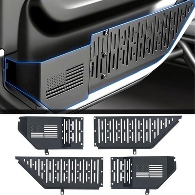 Upgraded Metal Car Front Door Pocket Storage Box for Jeep Gladiator JT 2020-2025