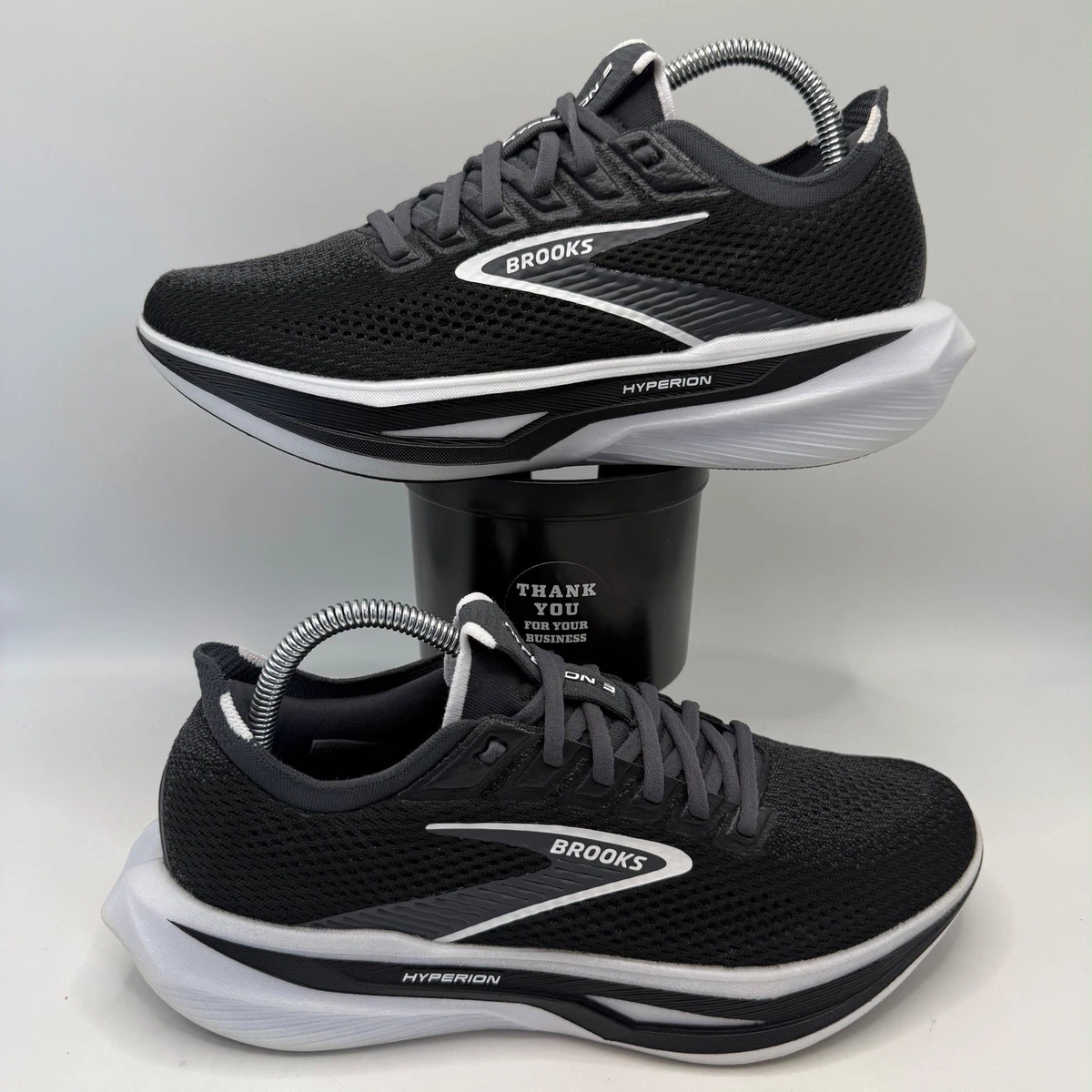 Brooks Hyperion 3 Black Grey White W for sale | eBay