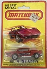 LESNEY Matchbox vintage 1982 #4 '57 Chevy CHERRY BOMB version, MB4 on good card