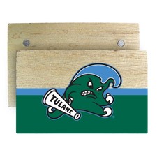 Tulane University Green Wave Wooden 2x3 Fridge Magnet