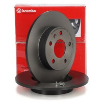 Brembo Bremsscheiben Ø 264Mm FüR Opel Astra Combo Corsa Meriva Zafira Hinten