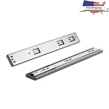 Silent Soft Close Drawer Slides 6 Pairs Full Extension 100lbs Load Capacity New
