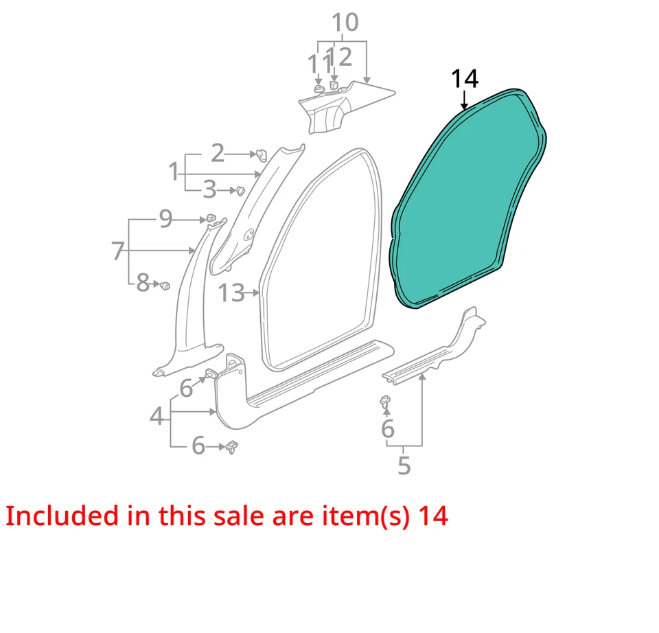 APTO PARA CADILLAC DEVILLE 2000-2003 TIRA METEOROLÓGICA ASM RR S/D AU 89022832 - NUEVO OEM Foto 2 de 3