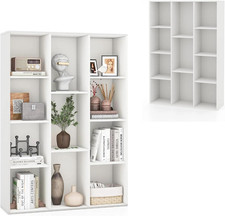 Libreria Aperta Con 11 Scomparti, Libreria a Cubi, Arredamento Casa, Scaffale Da