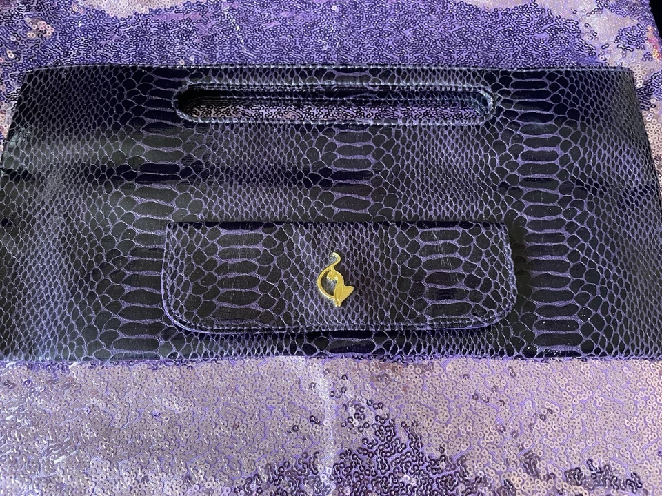 Vintage Purple Baby Phat Clutch Purse Foto 2 de 4
