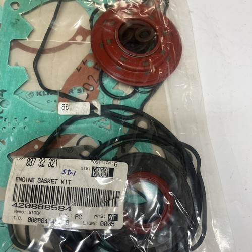 Ski-doo 420888584 Mxz600 Mxz500ss Full Gasket Set Brand New Original OEM 711278 - Picture 2 of 3