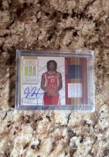 2009-10 Playoff National Treasures - Nba Gear Jordan Hill Combos Signatures /30