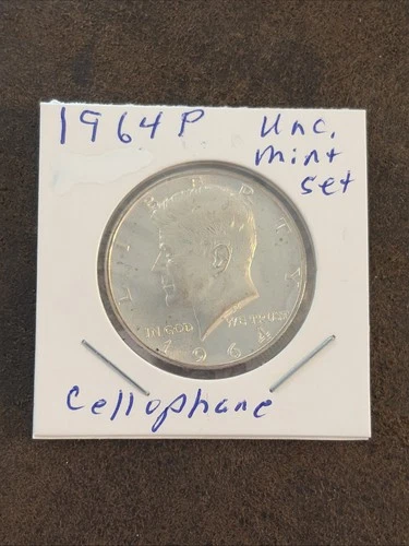 1964 P 50c Kennedy Half Dollar Mint Set Uncirculated UNC BU