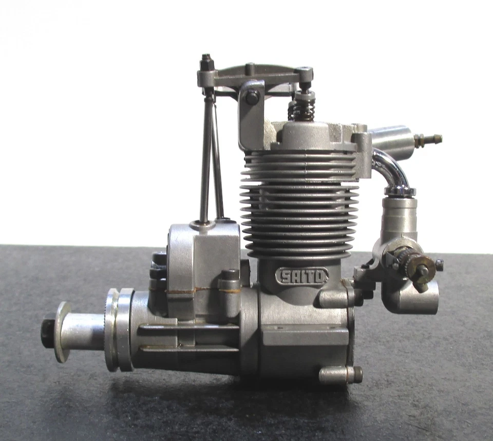 SAITO FA-30 Open Rocker 5cc 4 stroke glow engine R/C for airplane used f/s - Image 4 of 4