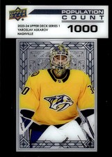 2023-24 Upper Deck #PC-14 Yaroslav Askarov Population Count 1000