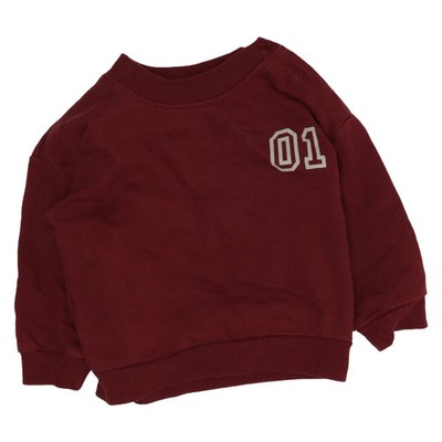 Zeeman, Sweatshirt, Größe: 80, Rot, Baumwolle/Elasthan, Print #nt2