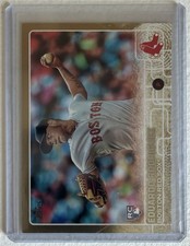 2015 Topps Update Gold #US127 Eduardo Rodriguez Rookie Card Numbered 1015 / 2015