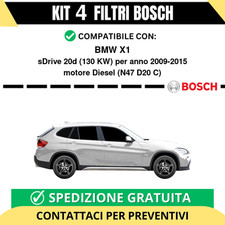 KIT BOSCH 4 Filtri tagliando