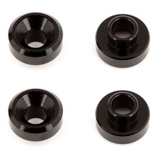Image of Team Associated Aluminium Servo Washers Black (4)