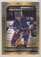 2021 O-Pee-Chee Platinum Marquee Rookies Seismic Gold 25/50 Justin Richards 0y85