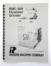 Rmc Model 600 Flywheel Grinder Manual