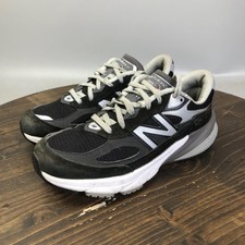 New Balance 990v6 Shoes Womens Size 7 Black Suede USA Athletic Running Sneakers