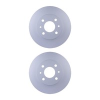 2 Bremsscheiben Voll Ø 59 Mm 11 Mm Hella Passend FüR U.A. Fiat Tipo