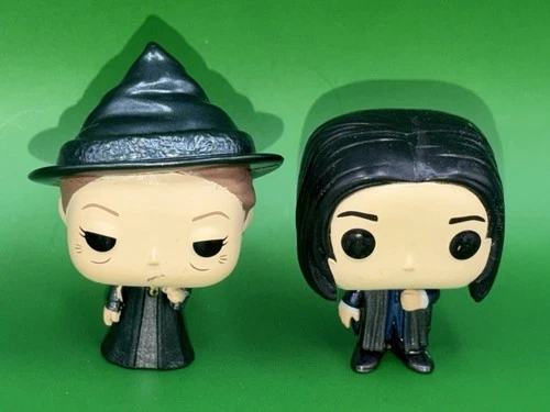 FUNKO POCKET POP MINI VINYL HARRY POTTER FIGURE LOT PROFESSOR MCGONAGALL & SNAPE