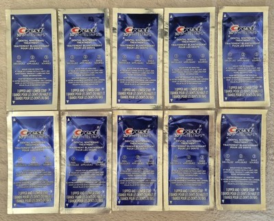 10x 3D Whitestrips Professional Express White
