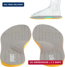 Supination Insoles for O/X Legs  Bowed Legs - Corrective Side Heel Wedge Insole