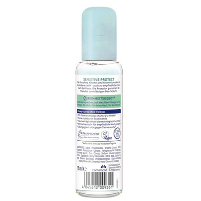 3 x CD Deodorant Sensitive Protect je 75ml ohne Alkohol für 48h Schutz