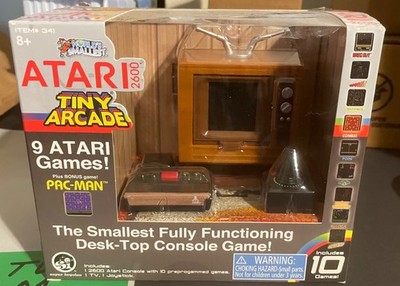 Tiny Arcade Atari 2600 Super Impulse 10 Games Fully Functioning New Mint 2024 Ed