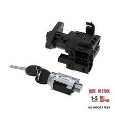 Ignition Starter Switch Ignition Lock Cylinder w/2 Keys, for Chevy Classic