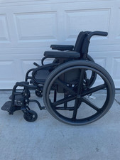 NEW - QUICKIE 2 folding WHEELCHAIR 16" X 16" Black 16"x16" manual folding