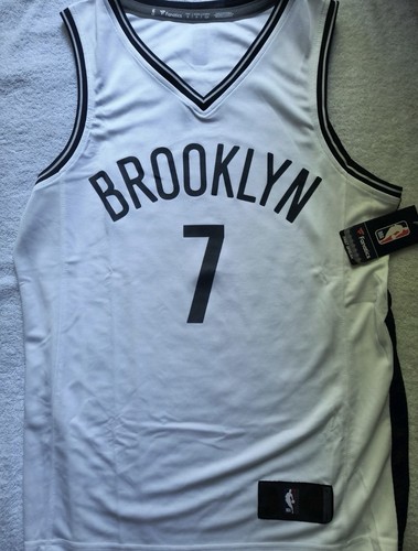 Fanatics NBA Brooklyn Nets KEVIN DURANT #7 Fastbreak Jersey White Large NWT