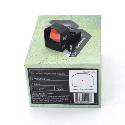 SWAMP FOX Sentinel 1x16 Micro Reflex Sight with Manual Brightness