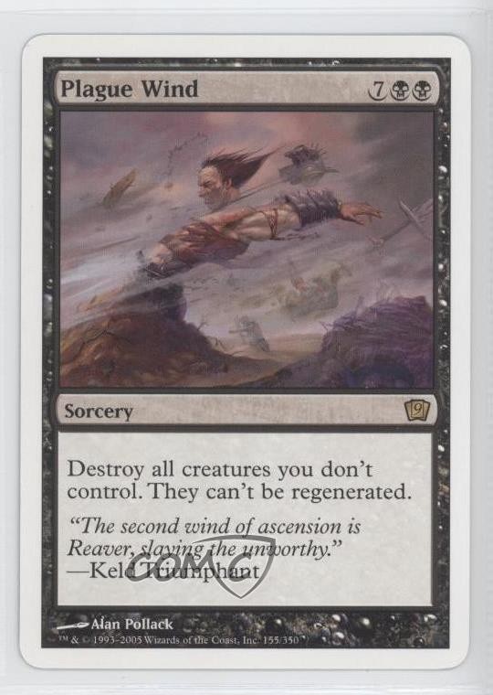 Plague Wind Magic: 9th Edition #155 2005