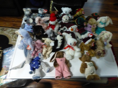 Lot of 31 Ty Attic Treasures Plush
