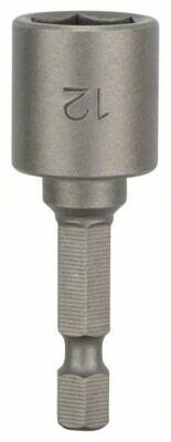 5x BOSCH Steckschlüssel, 50 x 12 mm, M 7, mit Magnet