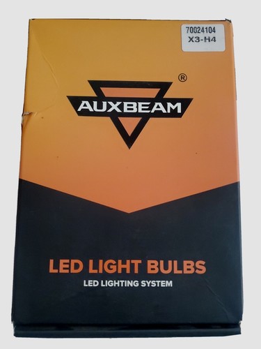AUXBEAM X3 H4 LED Headlight Bulbs 6500k Bright White 6000LM - Bild 2 von 4