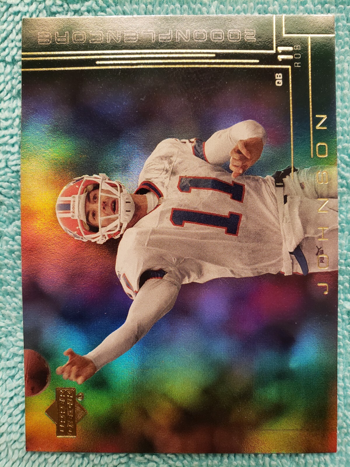 2000 UPPER DECK ENCORE ROB JOHNSON #24 BUFFALO BILLS 