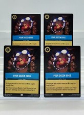 Disney Lorcana Four Dozen Eggs 163/204 Rise of the Floodborn Uncommon 4 Cards